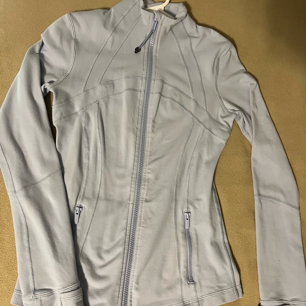 Light blue define jacket